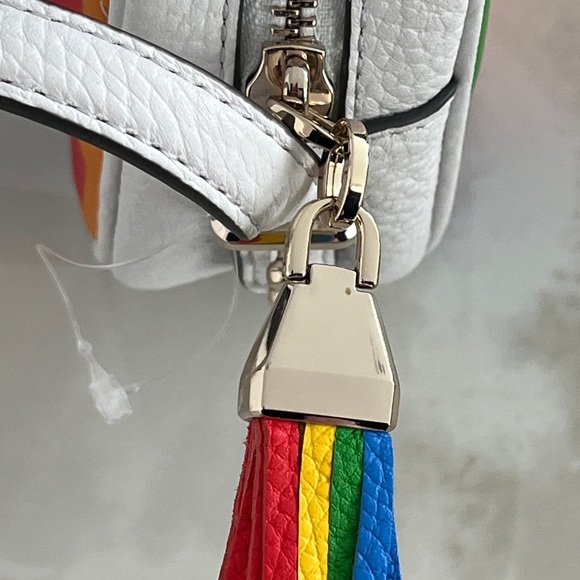 Kate Spade New York Kourtney Spectrum Stripe Camera Bag. NWT. - Picture 11 of 16